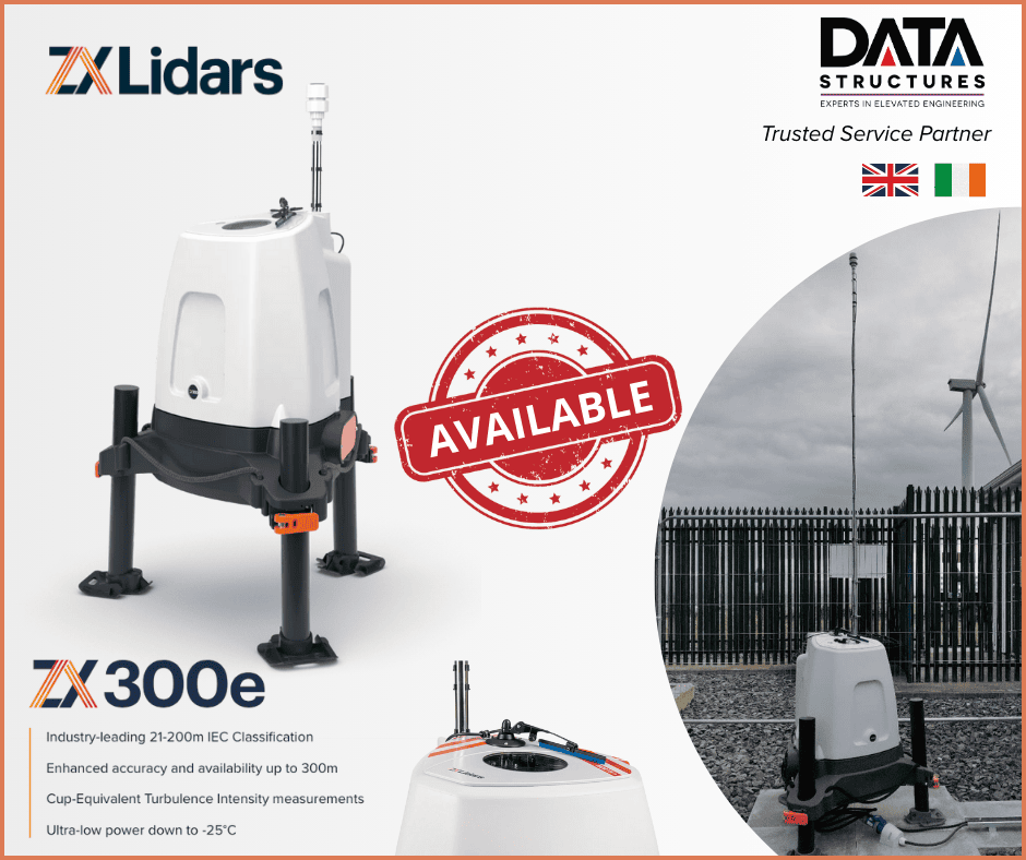 Next-Gen ZX 300e Wind LiDAR – Available Through Data Structures